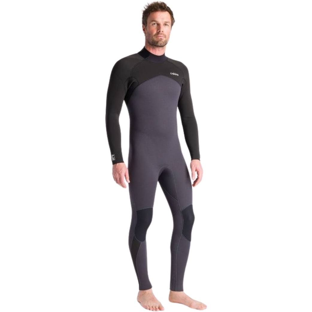 Skins NuWave Legend 5/4/3mm Back Zip Anthracite Black 2025 C- Våddragt Til Mænd C-NLE54MBZ - / /. Rust